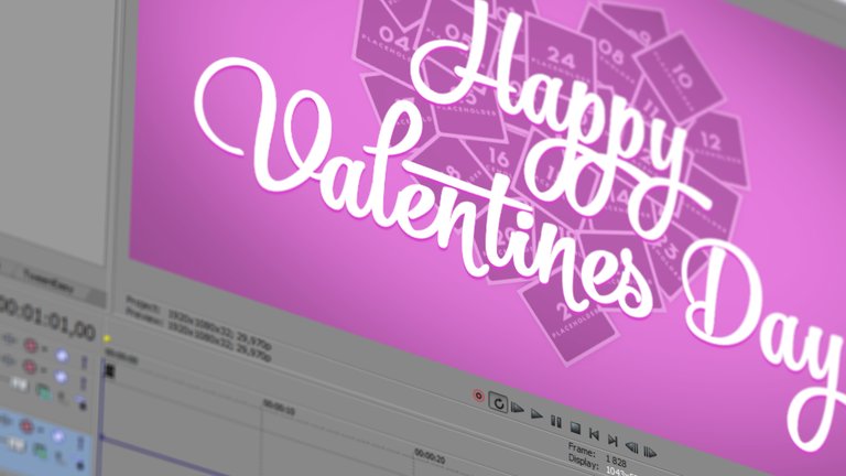 Valentines Day | Sony Vegas Template