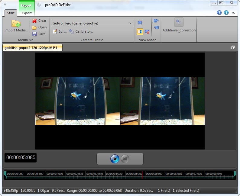 proDAD Defishr: Correcting Video Fisheye Effect and Barrel Distortion