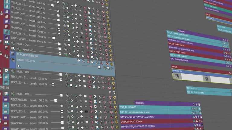 Corporate Intro template for Sony Vegas