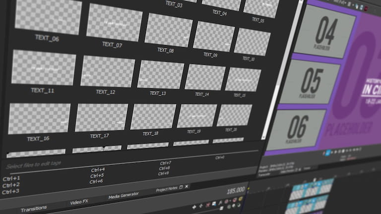 Event Promo 2 template for Sony Vegas