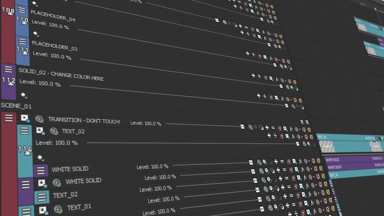 Swift Slideshow template for Sony Vegas