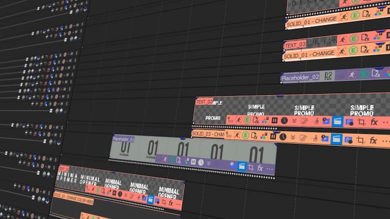 Sony Vegas template: Minimal Opener