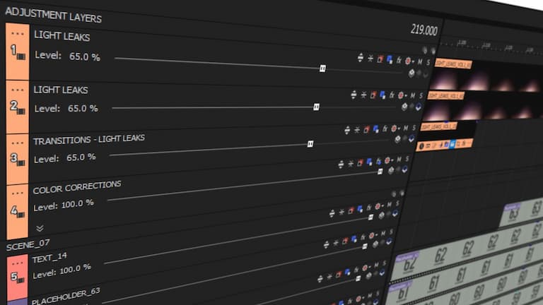 Multiscreen Opener template for Vegas Pro