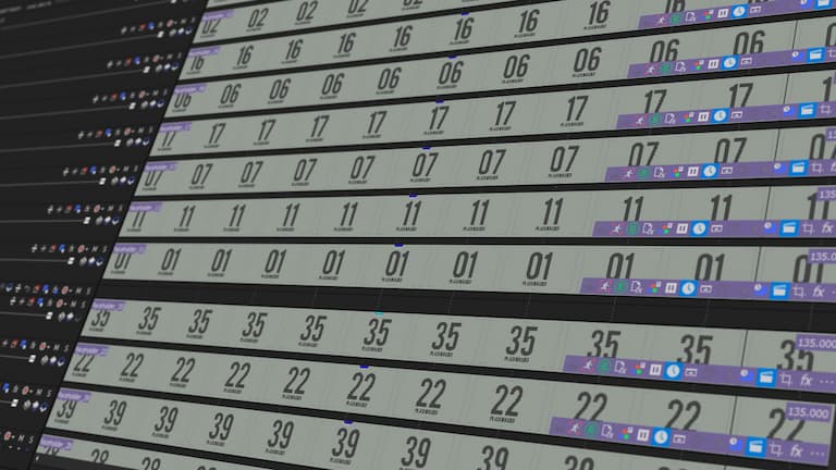 Glimpse template for Vegas Pro