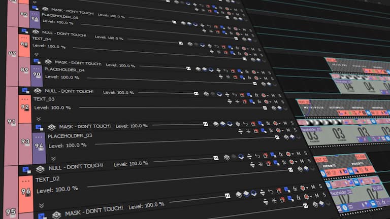 Metropolis template for Vegas Pro