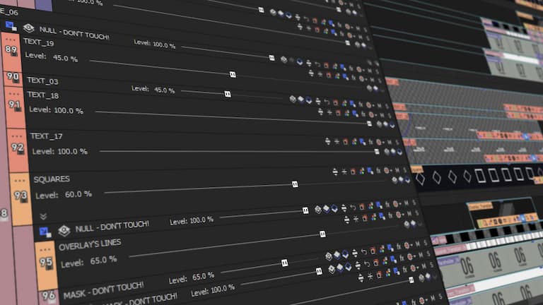 Mosaic Presentation template for Vegas Pro